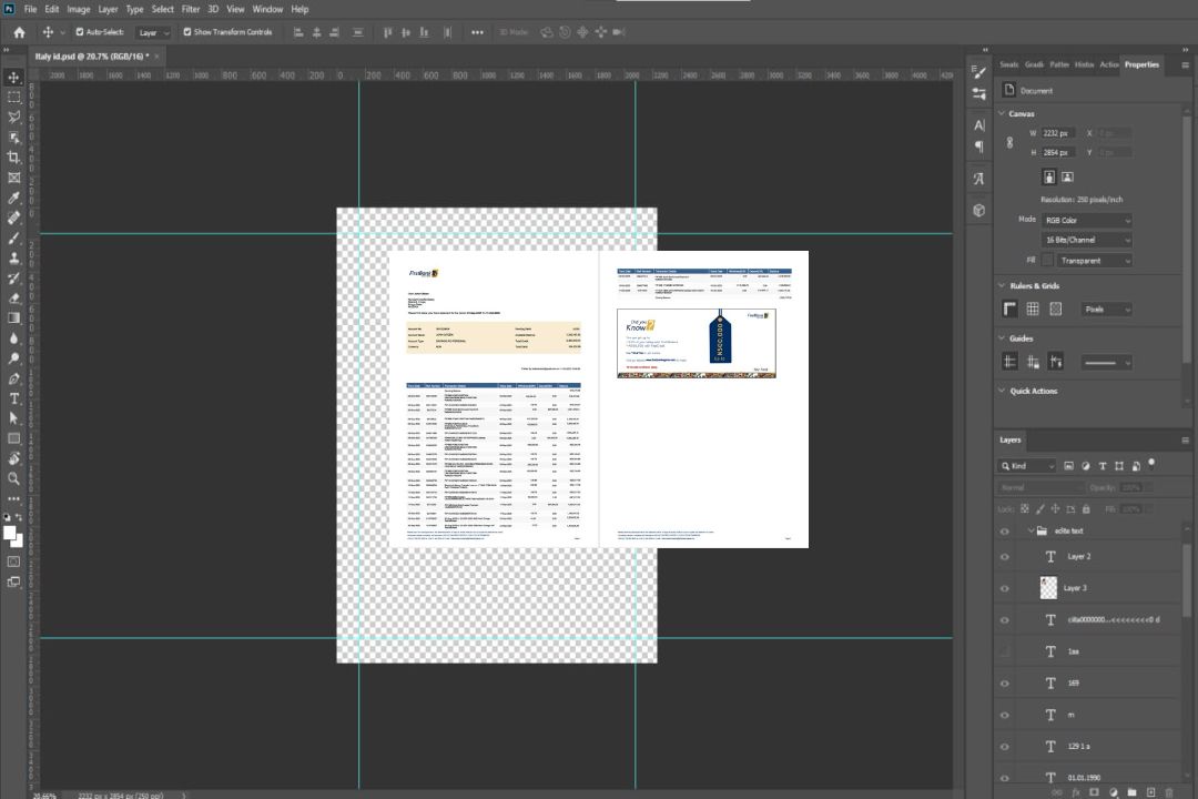 Relevé de compte Nigeria First Bank Modèle Word et PDF, 2 pages, version 2 template